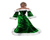 green christmas gown
