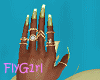 FG~ Chic Rings + Nails