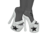 Sparkle White Platforms