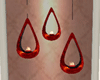 Hanging Candle Red