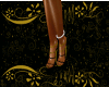 GOLD COCKTAIL SHOES