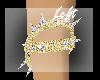Gold Band W/Spikes L