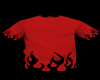 Red Flame Tee Shirt