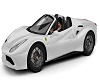 FERRARI 488 WHITE ANIMAT