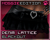 ME|DenimSkirt|Blackout
