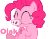 [Cat.] Pinkie Pie Oink.