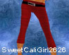 (K) Red Capris