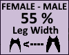Leg Thigh Scaler 55%