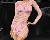 (k) lil pink mesh dress