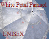 White Petal Parasol
