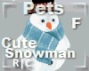R|C Snowman Pets Blue F