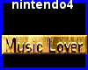 *MUSIC LOVER* gold