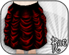 R| Ruffle Skirt |Red