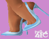 Evening Pumps Blue