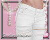 Shredded White Jeans