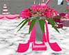 Hot Pink Flower Stand