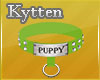 -K- Puppy Green Collar