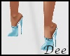 Crystal Blue Heels