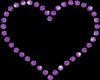 Purple Jeweled Heart