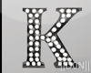 K Black Letters Lamps