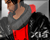 [X] Male GQ Jacket Red