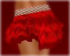 Candied Red Fur Ruffle