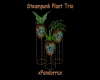 Steampunk Plant Trio