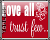 Love Trust sticker