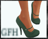 Dark Sage Pumps