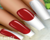 C~Red Bunny Nails