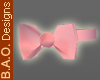 BAO Pink Bow Tie