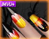Candy corn nails drv