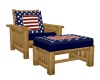 Fourth of July Chair