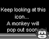 pop up monkey