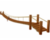 Wood Rope Bridge