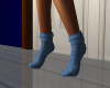 Blue Denium Socks