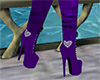 Purple Heart Boots