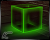 薫 Glow cube. green
