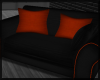 Black/ Orange Chair