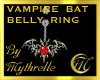 VAMPIRE BAT BELLY RING