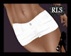 Aelina RLS White Shorts