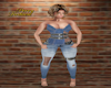 fishnet and jeans