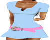 BabyBlueDressPinkBelt