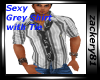 SExy Grey Shirt n Tie