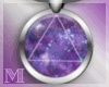 AM:: Nebula Necklace blu