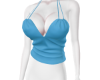 satin top blue