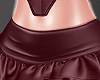 Leather Burgund Skirt V2