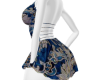 B mini batik dress