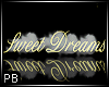 {PB}Sweet Dreams Sticker