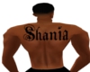 Shania Back Tattoo